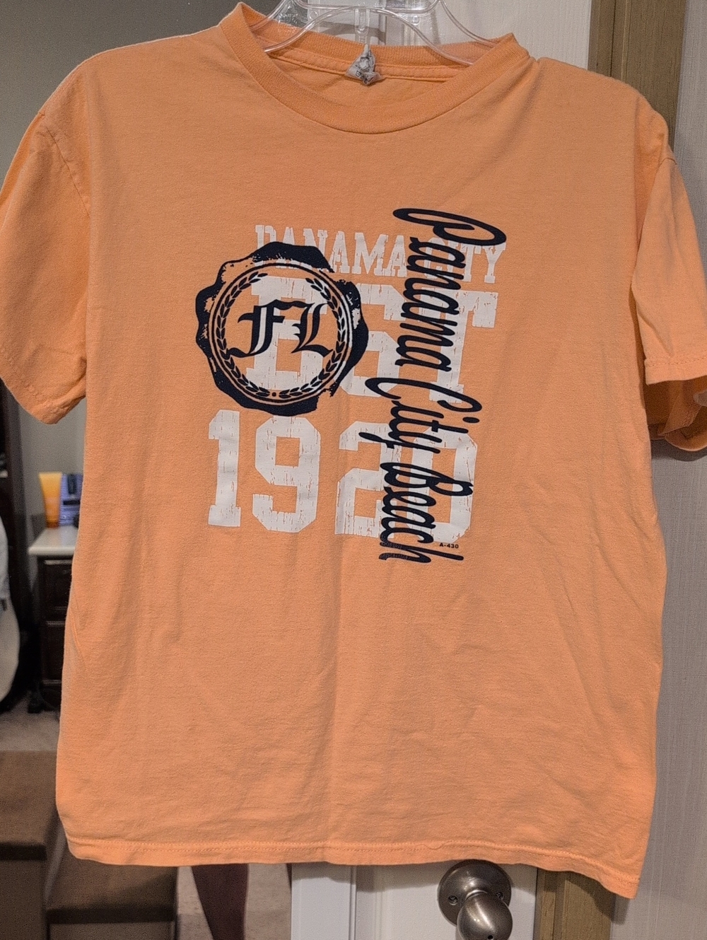 Panama City Beach Graphic Tee - Orange